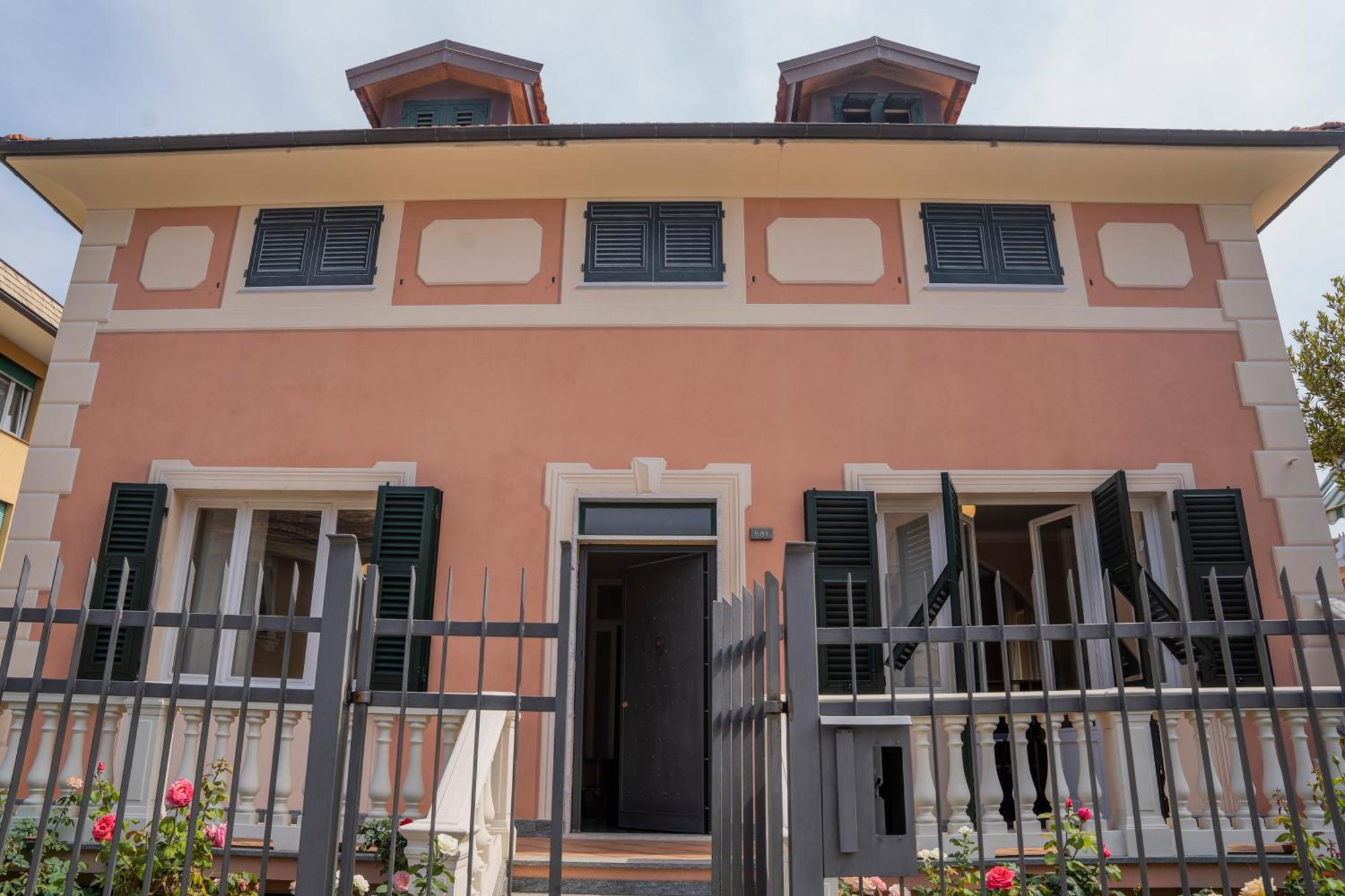 050 - Villa Genny Appartamento Lauro Sestri Levante Exterior foto